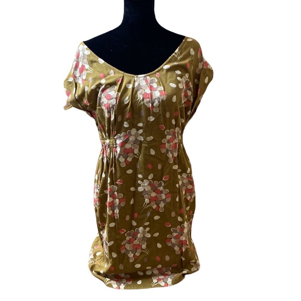 Floral Olive Dress